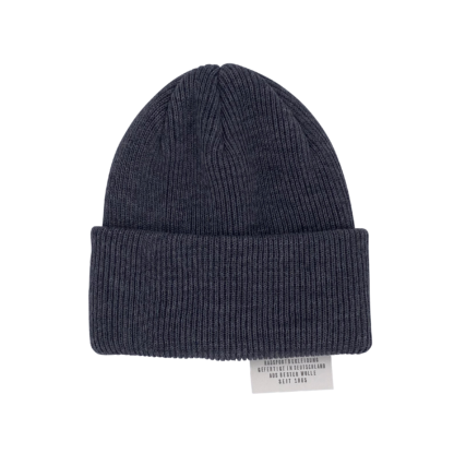 Thei-Sprint TS-5 Strickmütze mit Umschlag gerippt grau